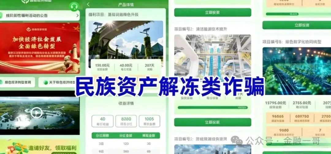 紧急预警：“绿色经济转型” 是资金盘骗局，切勿参与！