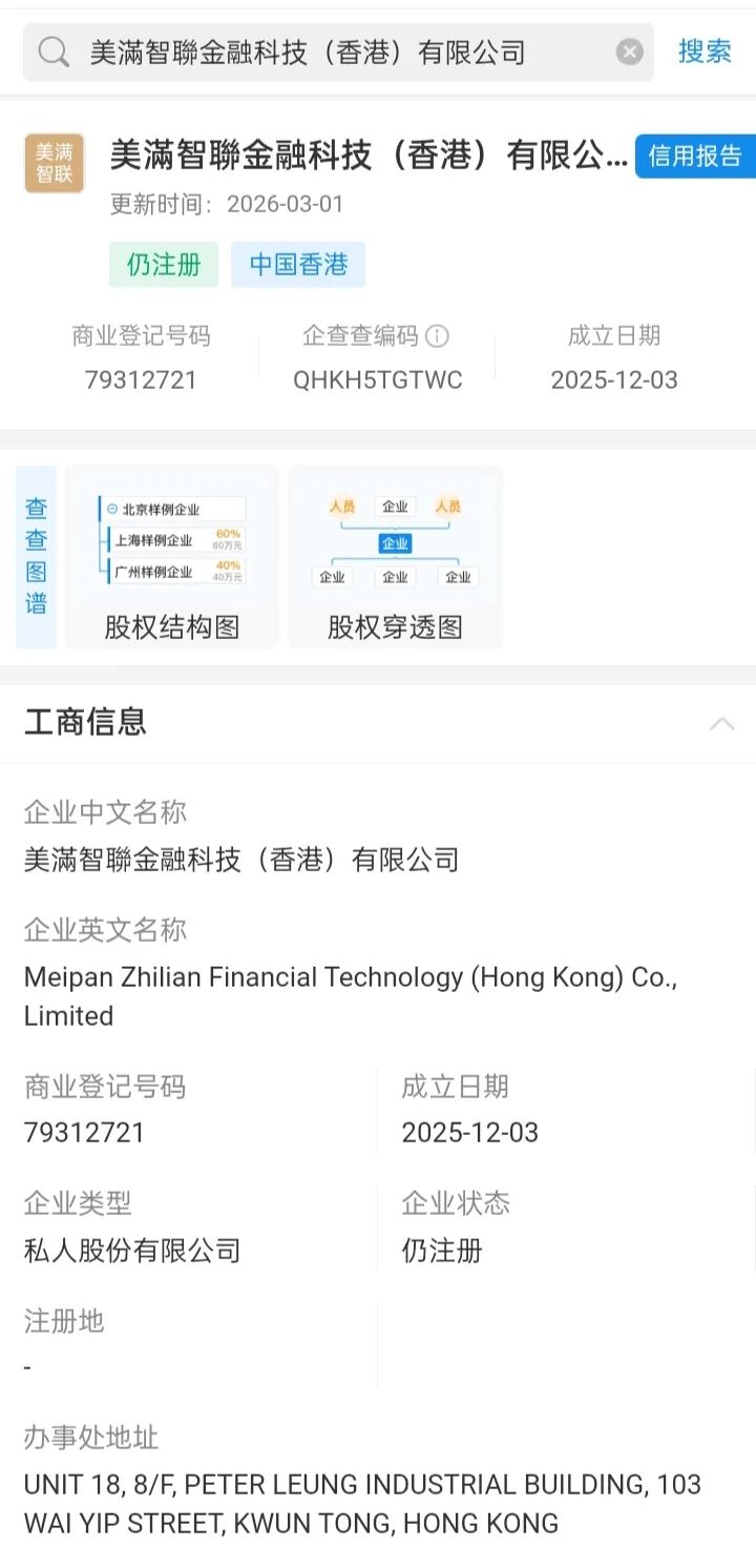 【紧急预警】“美满科技”已实锤为资金盘骗局,挂靠香港空壳公司+强制拉人,快跑! 【紧急预警】“美满科技”已实锤为资金盘骗局,挂靠香港空壳公司+强制拉人,快跑!