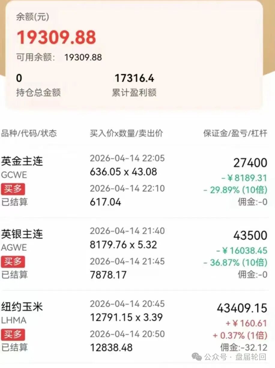 警惕!【鸿运万交所】带单期货骗局:变相收割会员的套路 实则让你们继续充值补仓 马上全线崩盘跑路