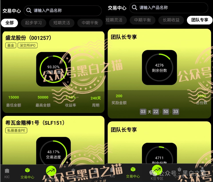 伪冒“KIC”资金盘碰瓷韩国投资公司，非法吸收投资者资金，快杀盘性质赶紧远离