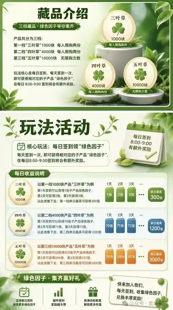 “绿色空间”数藏平台实为传销资金盘,高收益福利皆是收割骗局! “绿色空间”数藏平台实为传销资金盘,高收益福利皆是收割骗局!