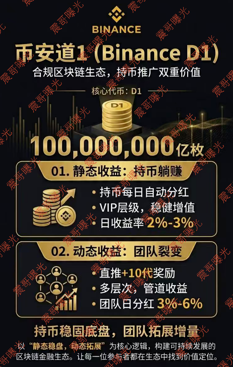 【币安道1】资金盘骗局,日收益2%,PPT都做不明白,你信它能长久? 【币安道1】资金盘骗局,日收益2%,PPT都做不明白,你信它能长久?